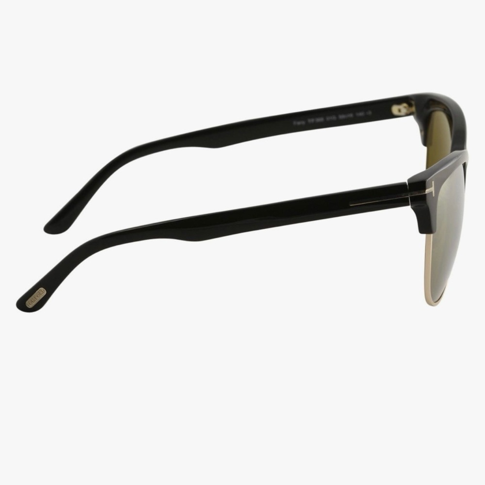 Tom Ford Fany Sunglasses in Shiny Black FT0368 01A 59 w/ Case and Cleaning Cloth - Picture 4 of 11